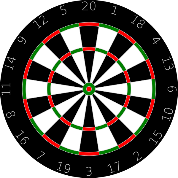 Harrows Pro Matchplay Dartboard 35cm