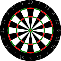 Harrows Pro Matchplay Dartboard 35cm