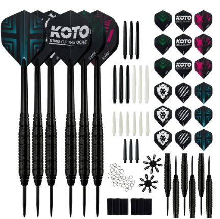 Dart Flights-Set Alchemy Blue Angel Weiß